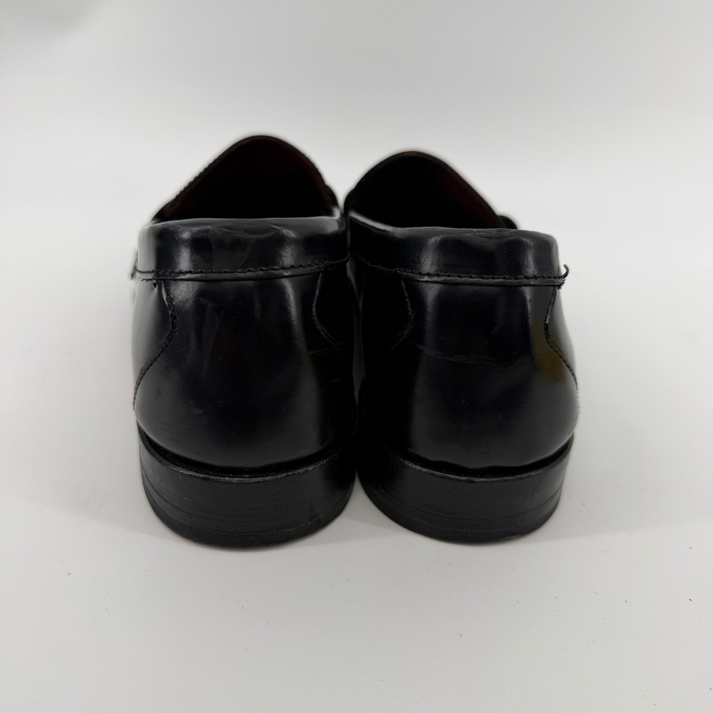 Allen Edmonds Walden Loafers Mens 11.5 C Black Leather Penny Classic Dress Shoes - Picture 3 of 8
